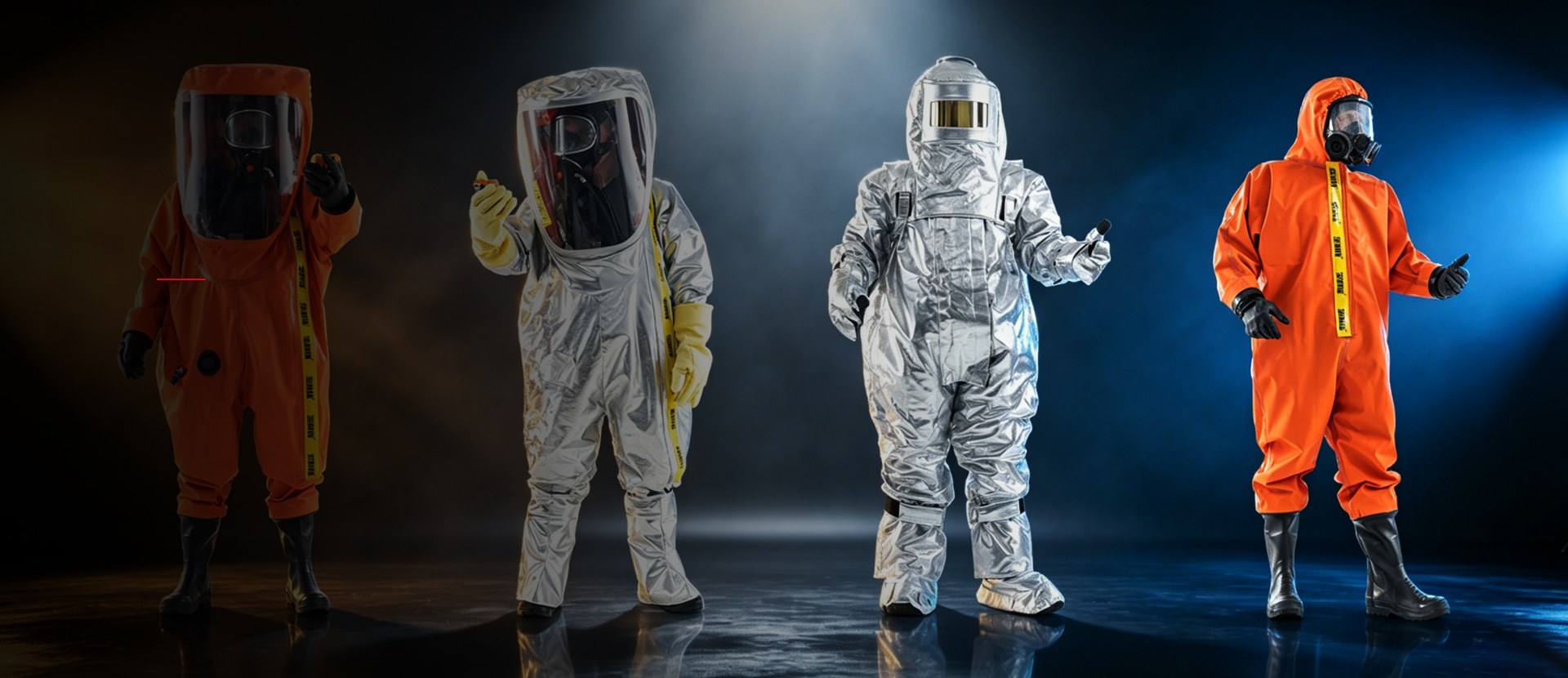 PROTECTIVE SUITS FOR EVERY LEYE.OF HAZARD