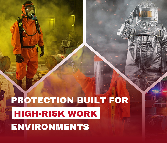 PROTECTION BUILT FOR HIGH-RISK WORK ENVIRONMENTS