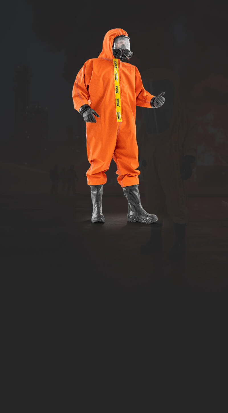 hazmat suits